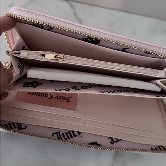 $42 Juicy Couture Brown and Pink Women's Wallet - Picture 7 of 10